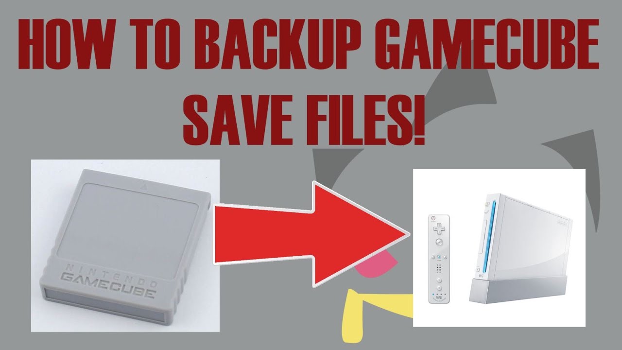 How to Backup/Restore GAMECUBE save files on Wii