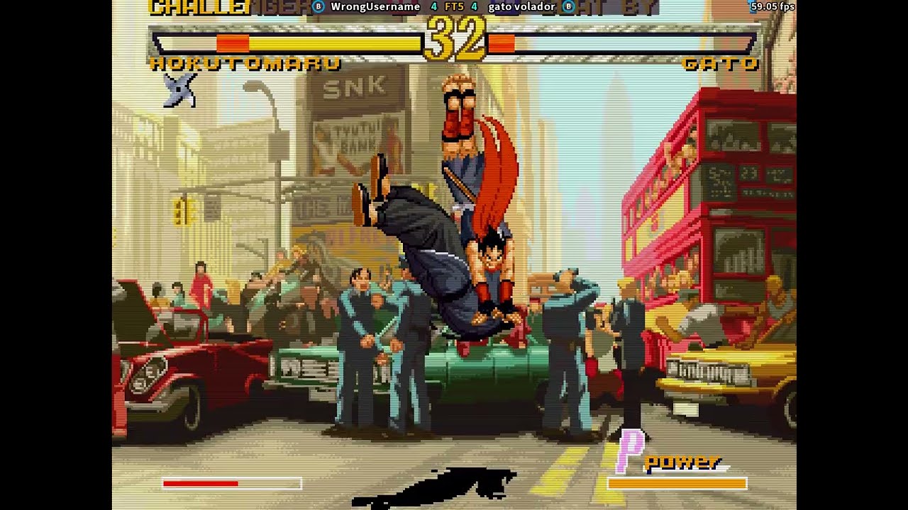 fightcade 2 Garou MOTW WrongUsername (Colombia) vs gato volador (U.S)