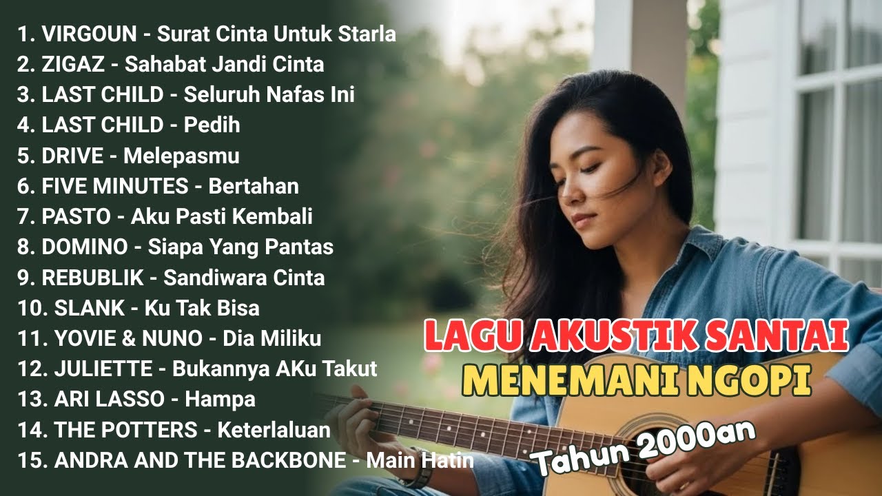PLAYLIST NOSTALGIA LAGU POP 2000-AN INDONESIA HITS BUAT SANTAI & KERJA | Full Album Kenangan SMA