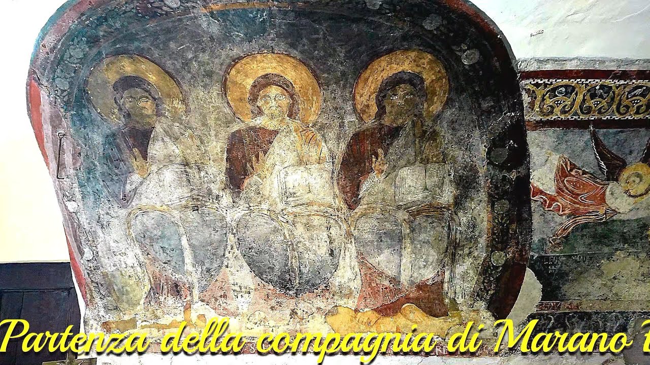 Marano Equo: Partenza della compagnia di Marano Equo verso la S.S Trinità 3/6/2023