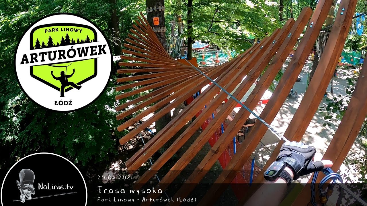 Park Linowy 127 - Arturówek - Trasa wysoka 20.06.2021