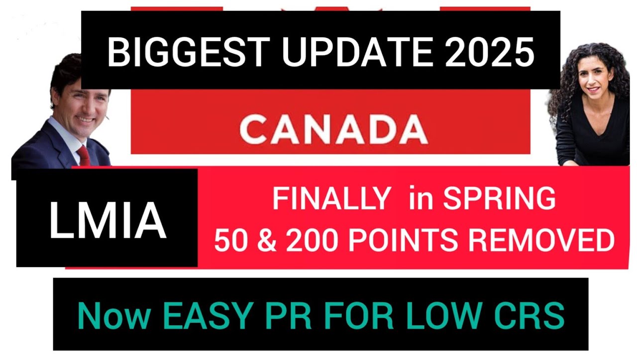 CANADA LMIA BREAKING NEWS i NO MORE CRS POINTS FOR LMIA i NOW PR EASY IN CANADA #canada #immigration
