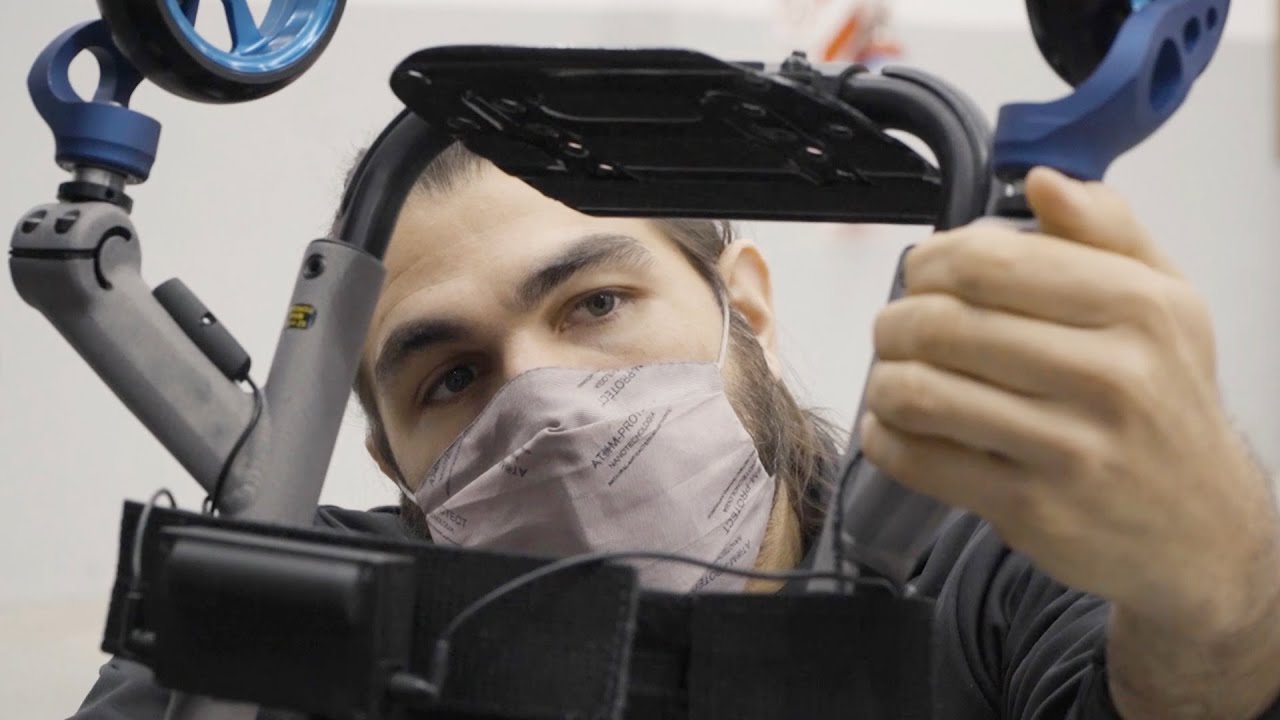 Gabriel Copola rumbo a los Juegos Paralímpicos de Tokio 2020.