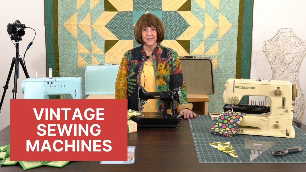 Going Down Memory Lane with these Vintage Sewing Machines (Bernina, Singer)
