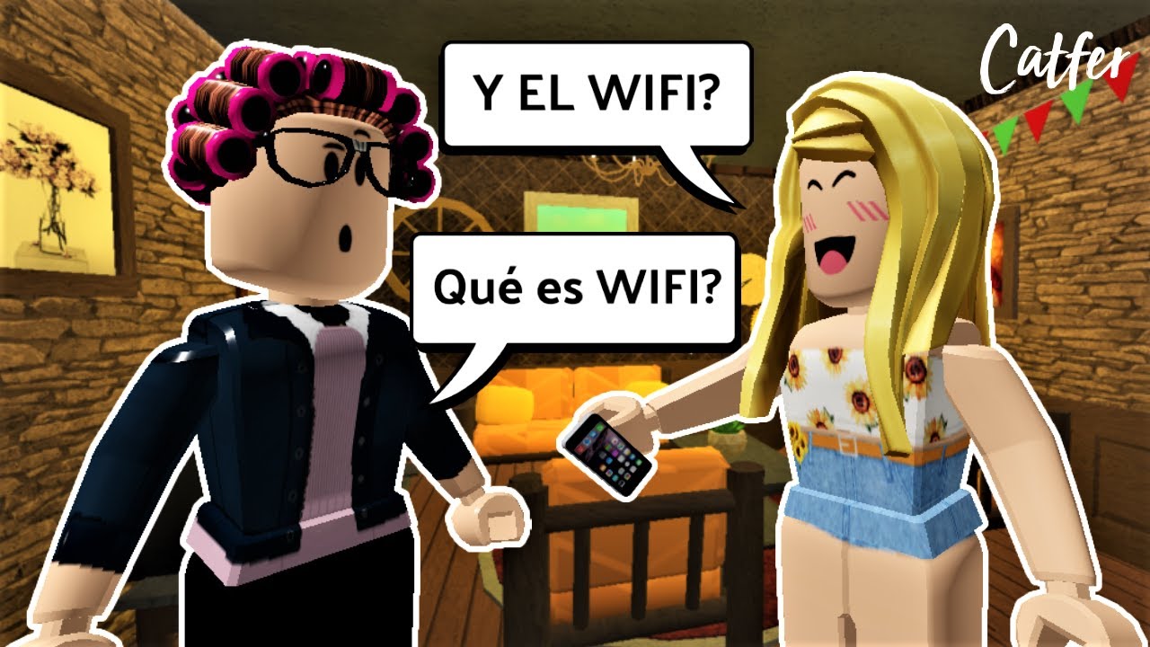 Visitando a la ABUELA!! Mamá vs Roblox