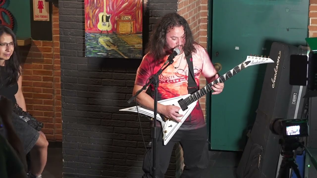 Children Of Bodom - Kissing The Shadows - Live Full Cover by Adexe