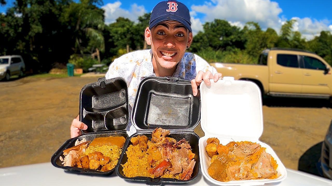 Dicen Que Aquí Hacen El MEJOR Lechón De Guavate, Puerto Rico