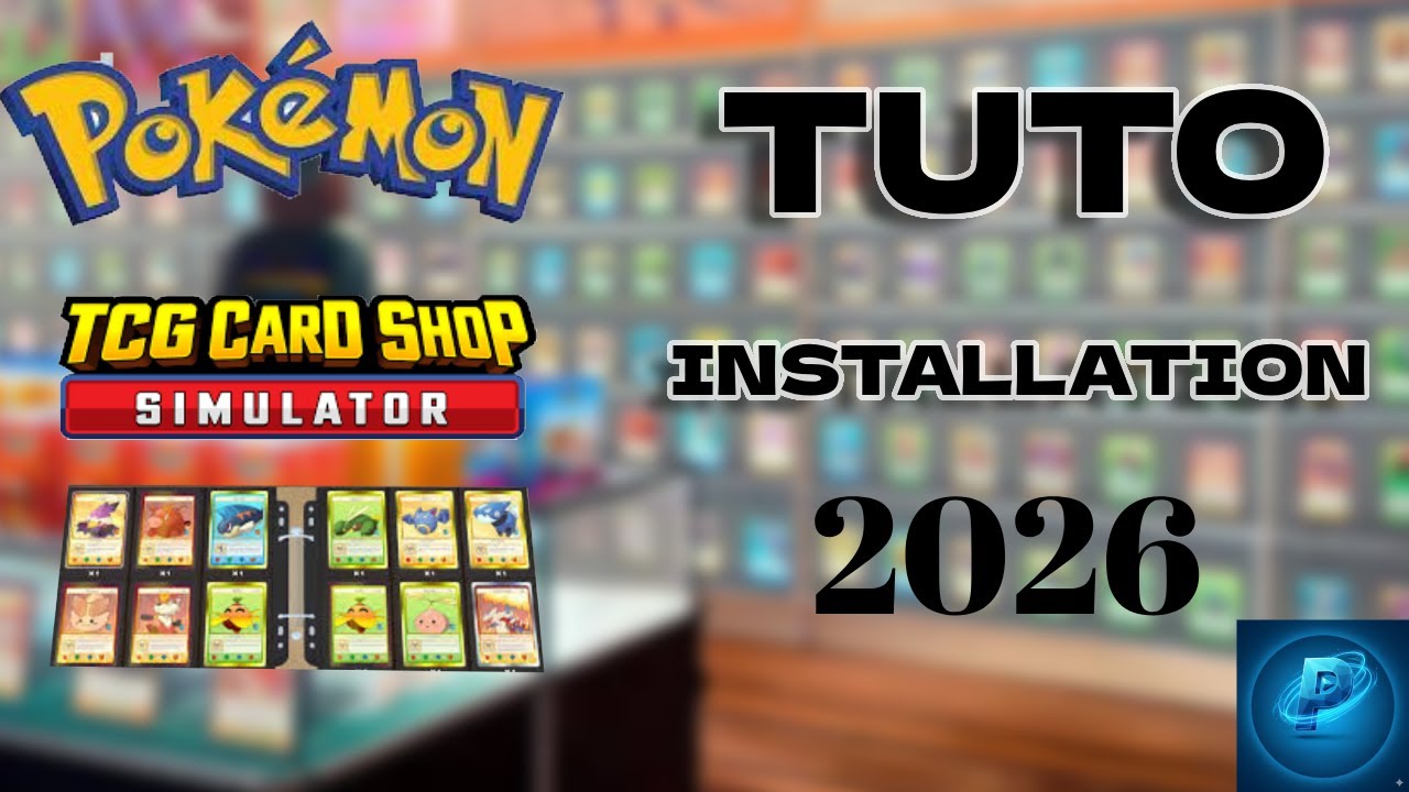 TCG CARD SHOP POKEMON / TUTO 2026 EN 5 MINUTES