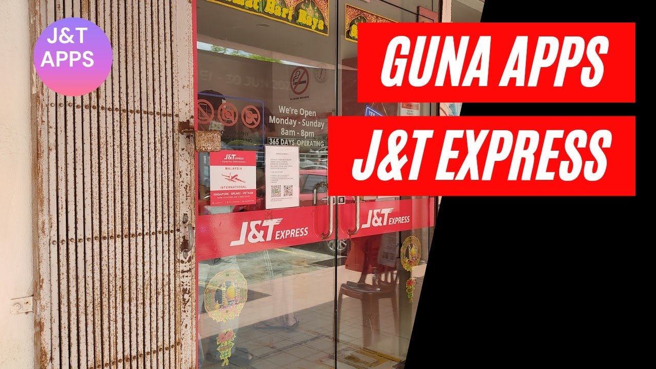 Hantar Barang Guna J&T dengan Pantas guna apps J&T Ekspress