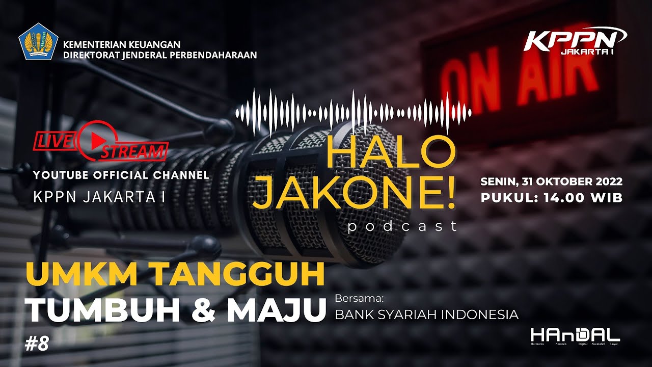 Podcast Eps#8 Halo JakOne - UMKM Tangguh Tumbuh & Maju