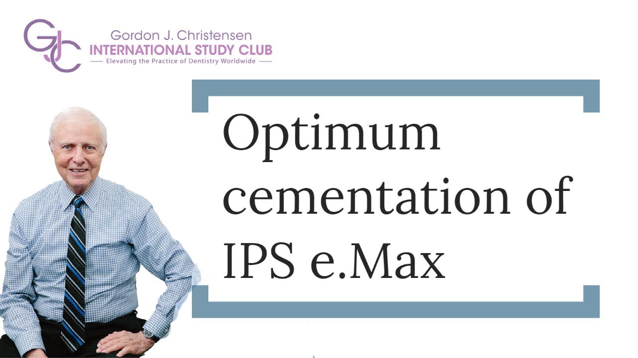 Оптимальная цементация IPS e.Max