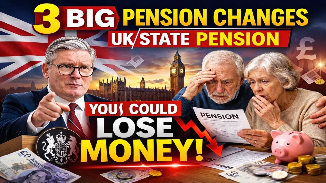 UK Pensioners ALERT 🚨 3 Major State Pension Changes in 2026 &ndash; Thousands at Risk of Losing Money!