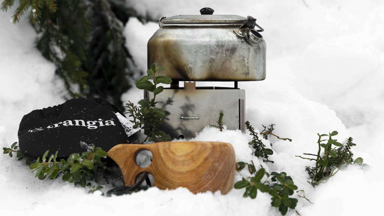 Trangia Triangle New 2022 Version & Making coffee in the snowy forest