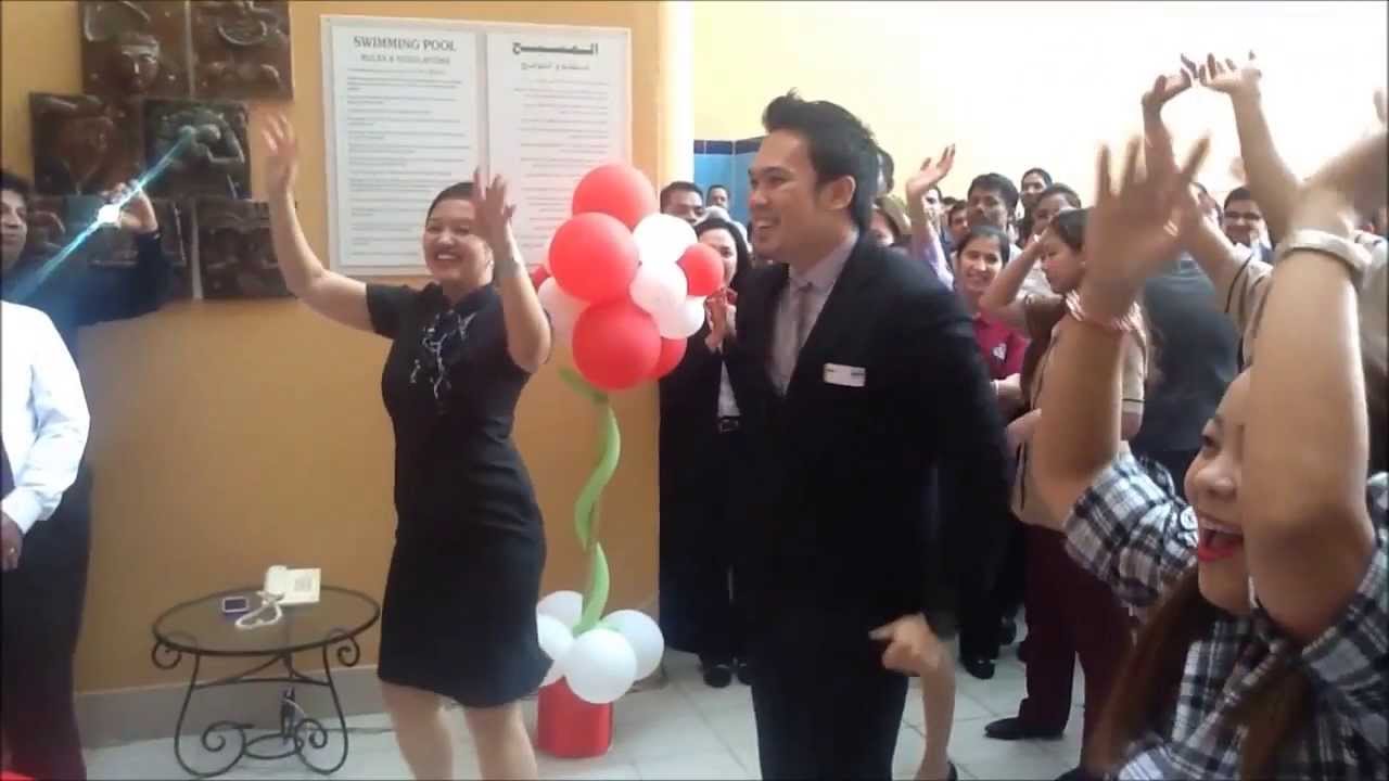 Marco Polo Hotel Dubai Staff --Flash Mob