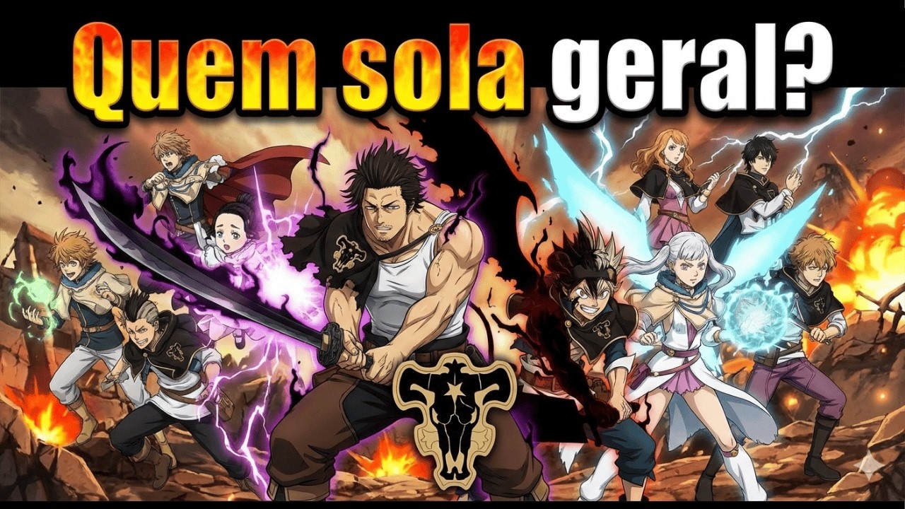Quem é o MAIS forte dos Touros Negros? (Ranking atualizado) - Black Clover
