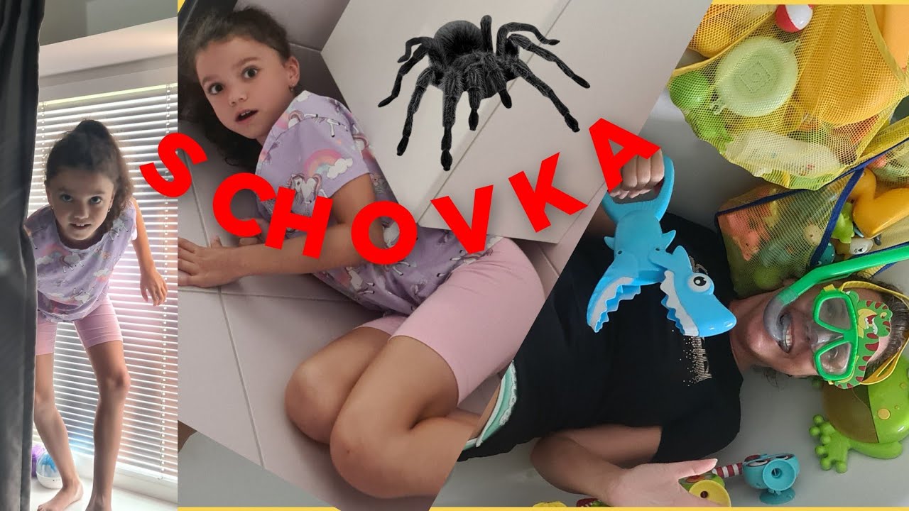 HRA NA SCHOVKU V NAŠEM DOMĚ. KDO SE LÉPE SCHOVAL A KDE??