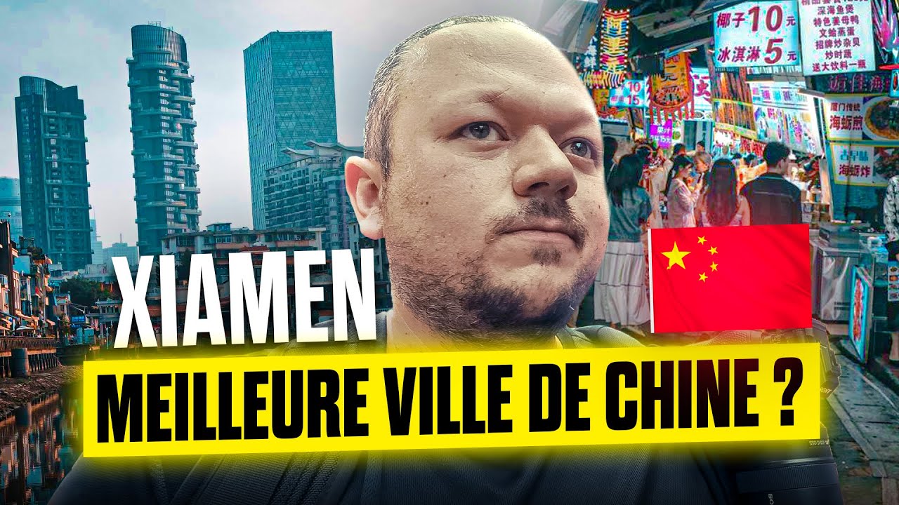 J'EXPLORE la ville la plus AGRÉABLE de CHINE 🇨🇳  - VLOG à XIAMEN