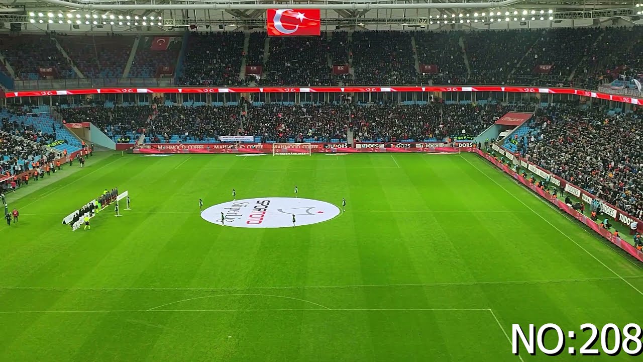 Trabzonspor - Hatayspor | Tribün Görüntüleri | 18.12.2021
