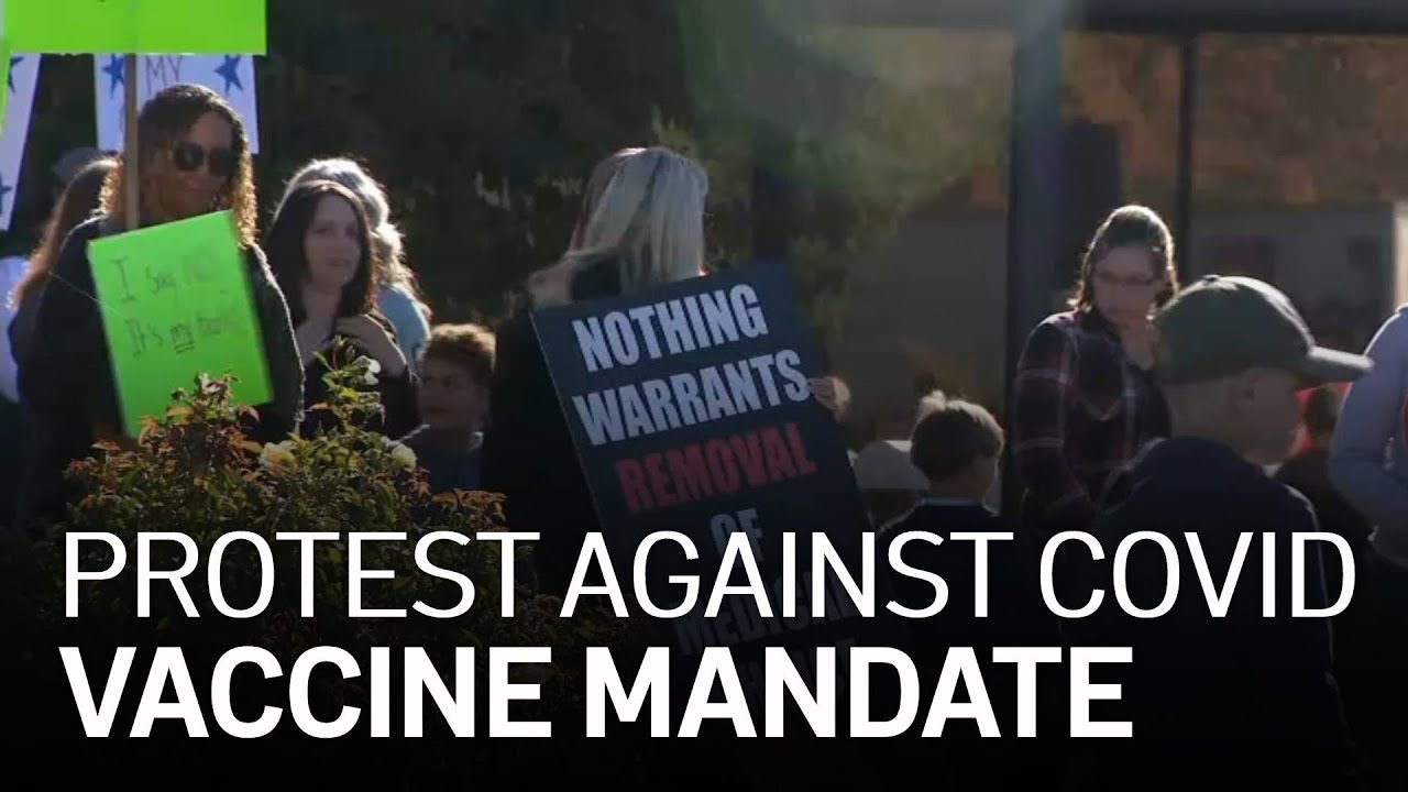 Parents Protest California COVID-19 Vaccine Mandate for Kids