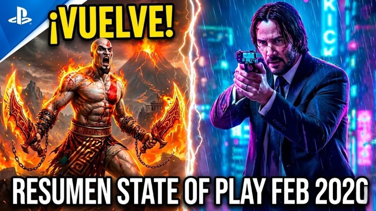 ¿El MEJOR State of Play? Kratos, John Wick y Sorpresas Exclusivas de PS5 🤯