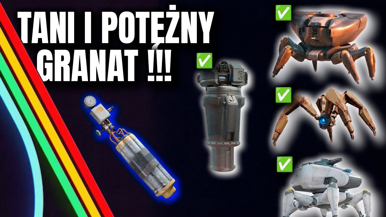 PIONIER - POTĘŻNY, TANI GRANAT na Chodzące ARCi (Bastion, Bombardier, Skoczek, Siekacz). ARC Raiders