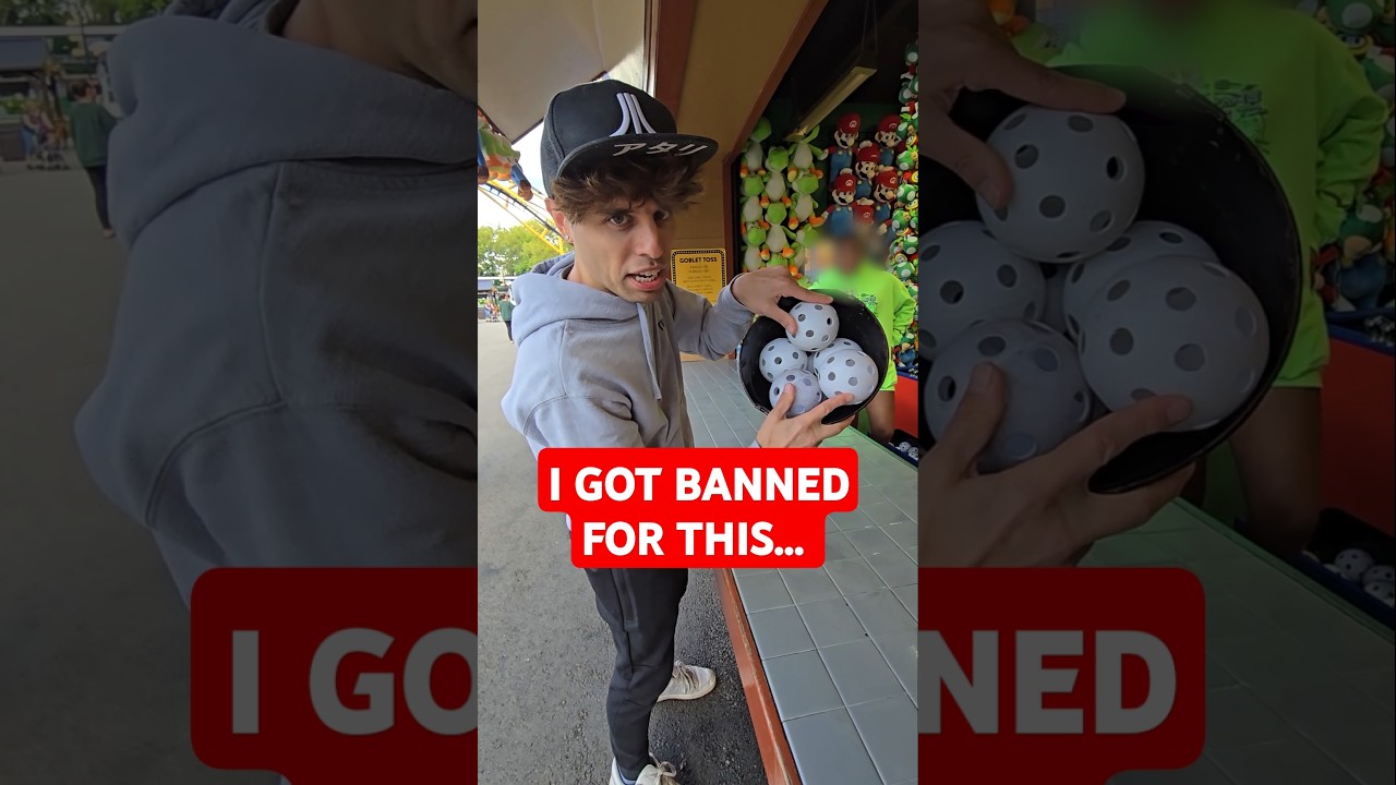 I Got Banned From A Carnival Game for This.. 
