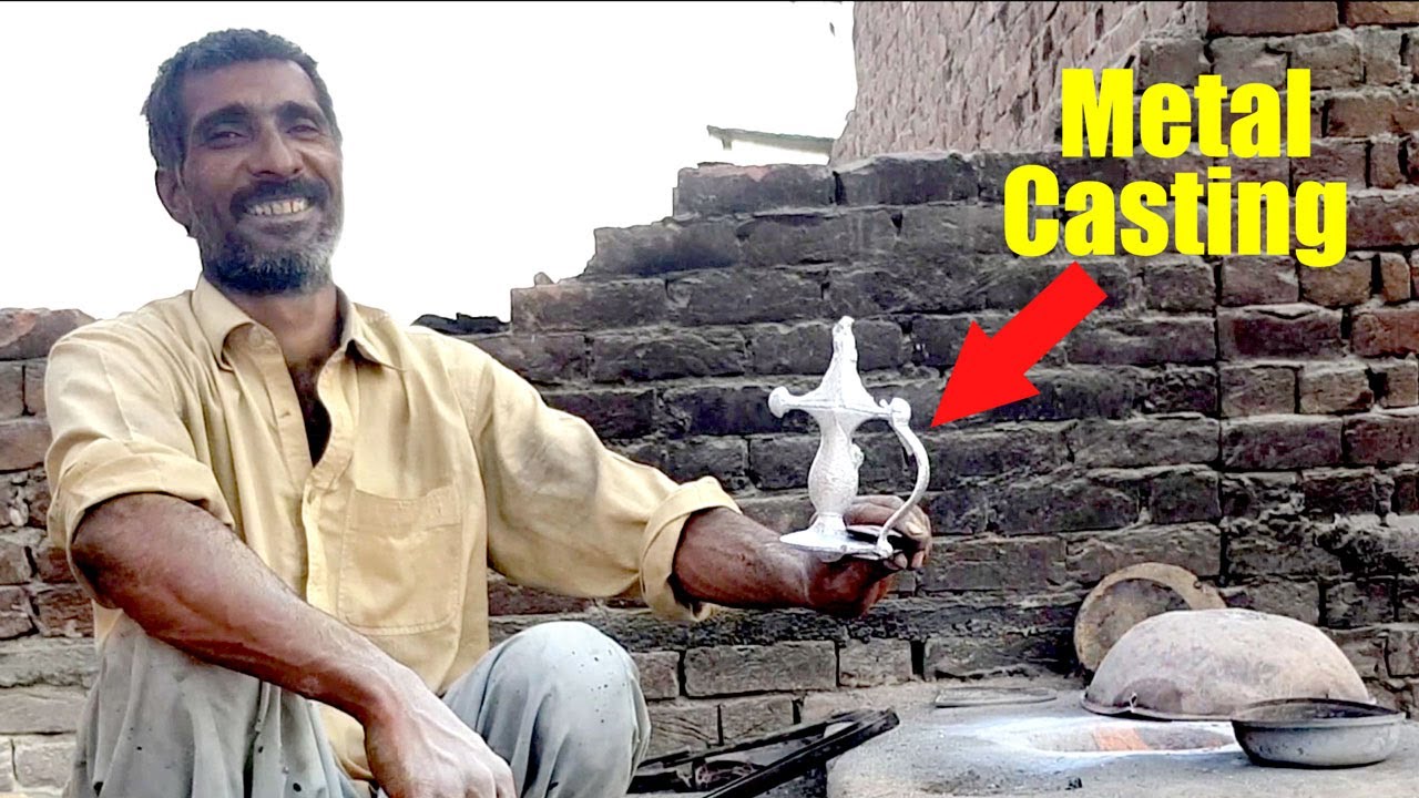 Casting Sword Handle Skill Fully || Aluminium Casting