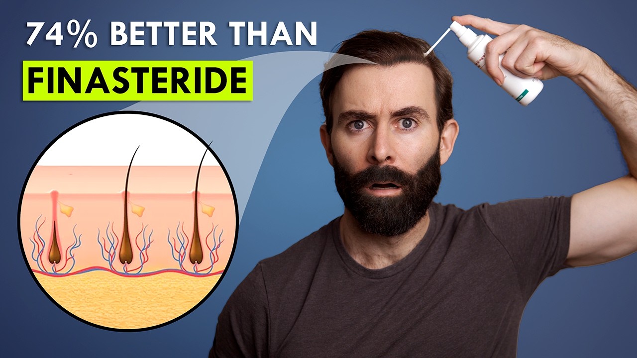 New Spray Grows New Hair in 3 Months (74% Better Than Finasteride)