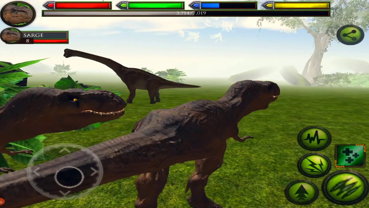 T-REX VS Dinosaurs, Ultimate Dinosaur Simulator, Part 1