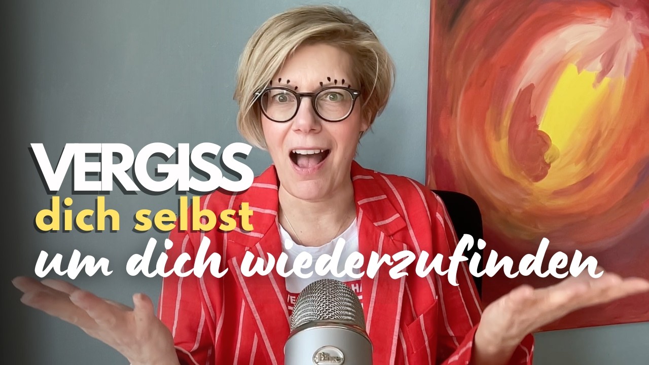 Ein ungewöhnlicher Weg, um deinen inneren Frieden zu finden: Vergiß dich dich hin und wieder selbst.