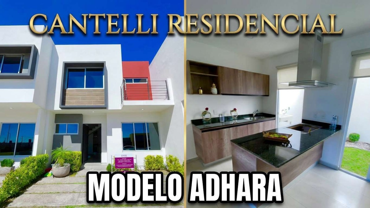 CASAS EN VENTA EN AGUASCALIENTES AL SUR DE LA CIUDAD EN CANTELLI RESIDENCIAL MODELO ADHARA
