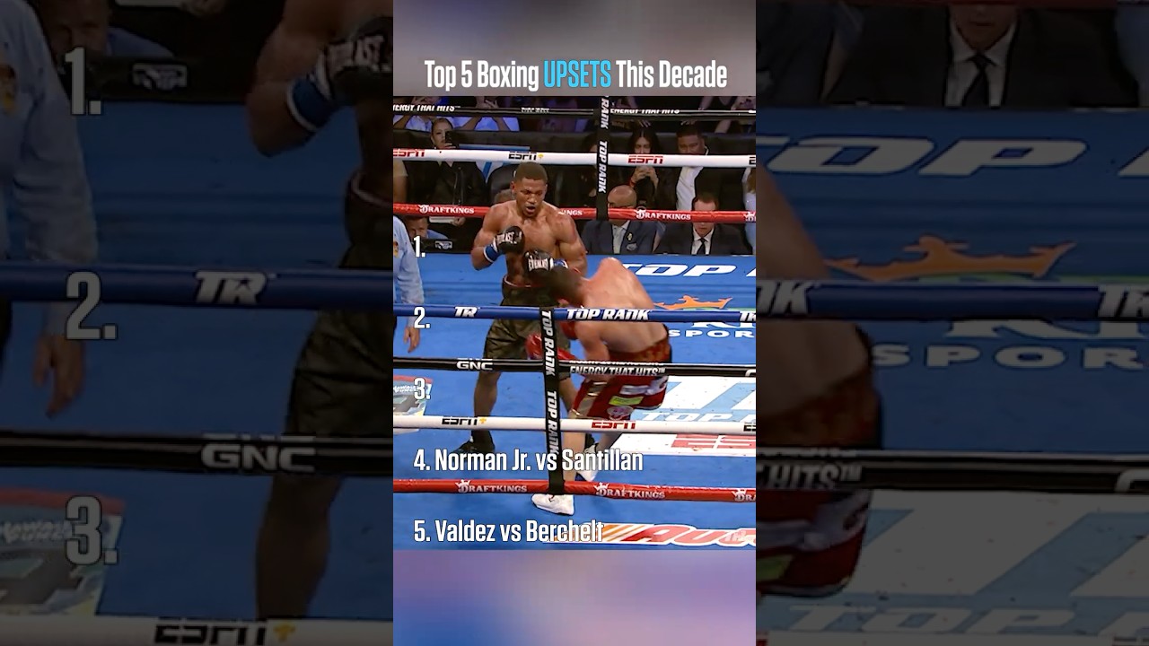 These upsets were INSANE 🤯 #boxing #toprank #highlights #upset #knockout