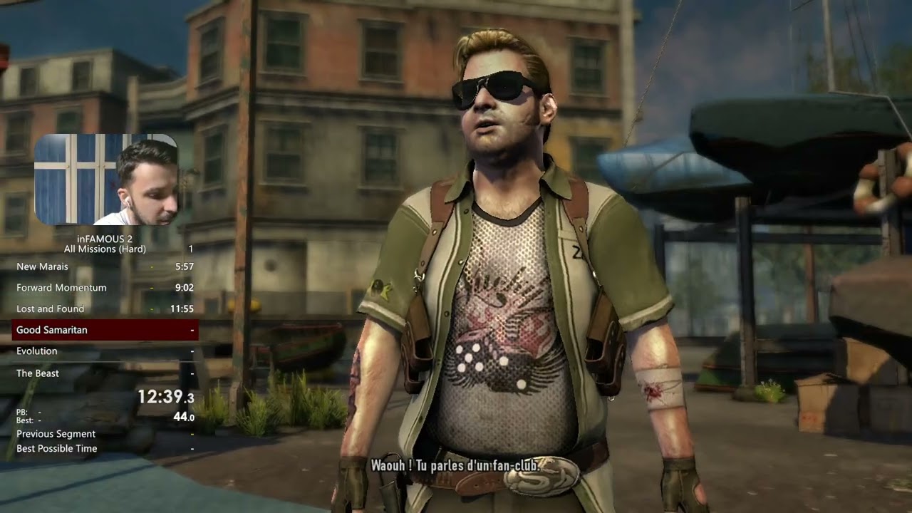 Infamous 2 All Missions (Hard) Speedrun on 4:50:40 (World Record)