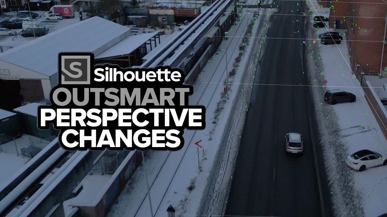 Перехитрить систему изменения перспективы с помощью плагина Silhouette