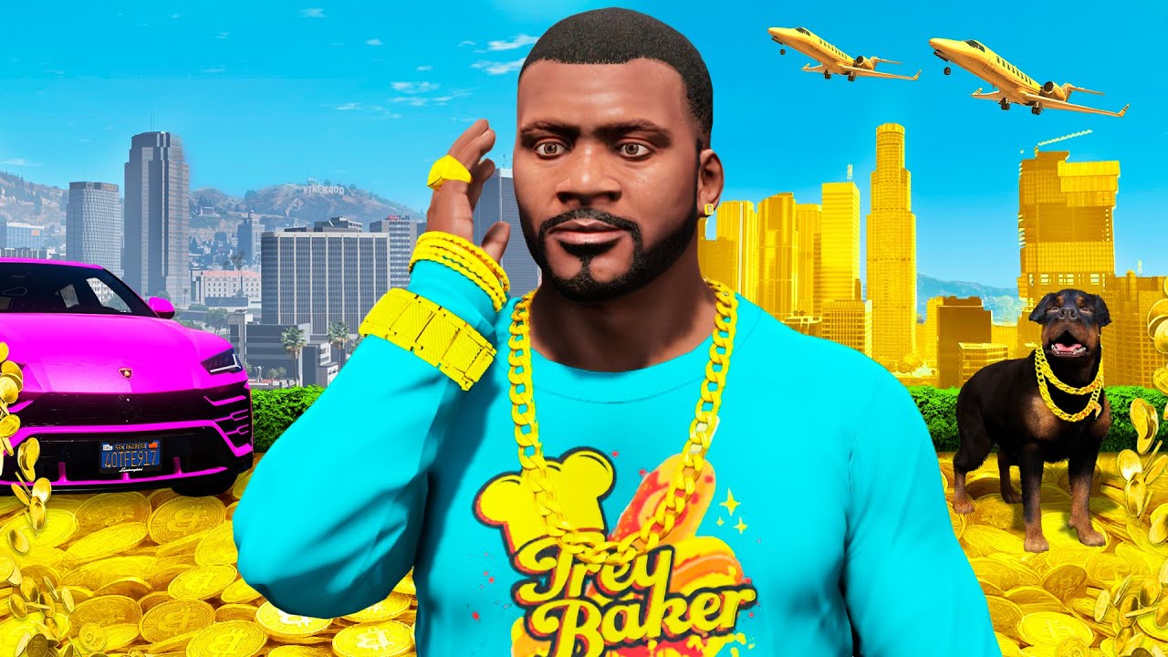MELHOREI A VIDA DO FRANKLIN NO GTA 5 - O FILME