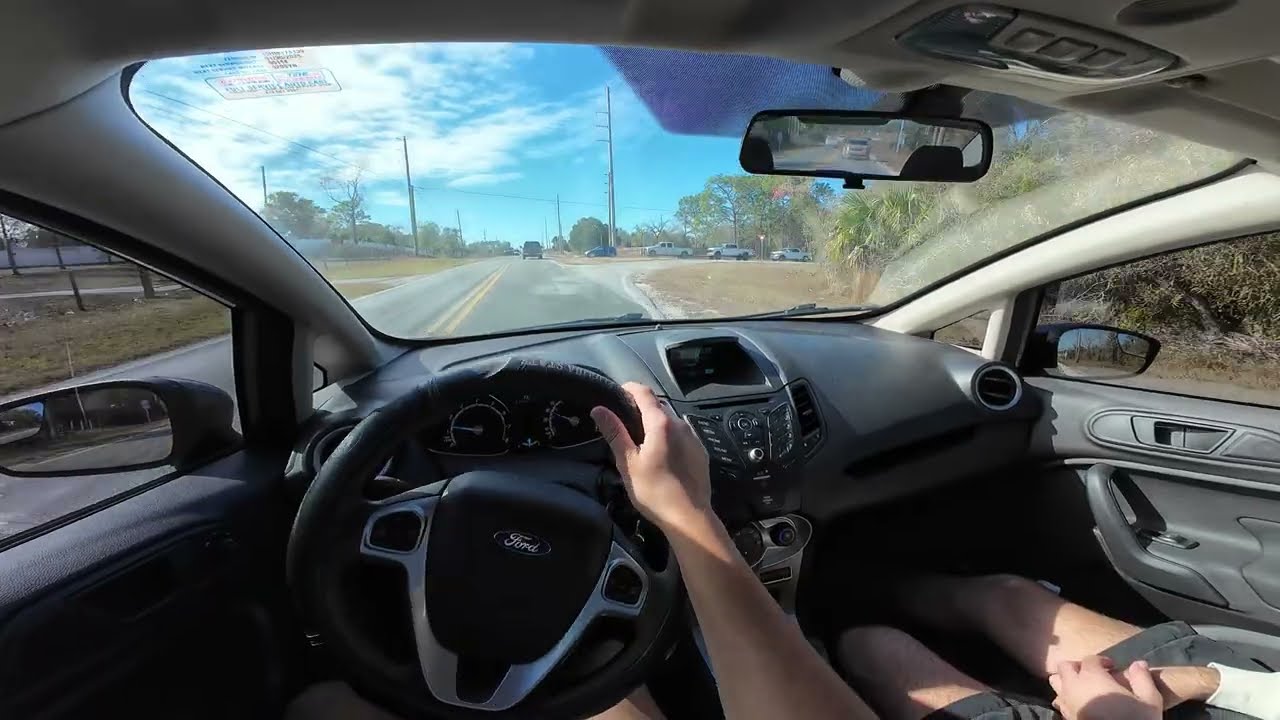 Fun Economy Car! - 2017 Ford Fiesta SE POV Drive