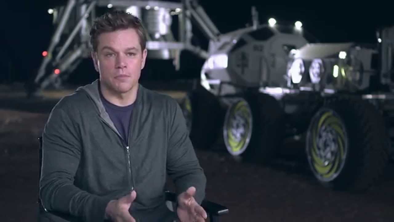 The Martian On Set Interview - Matt Damon