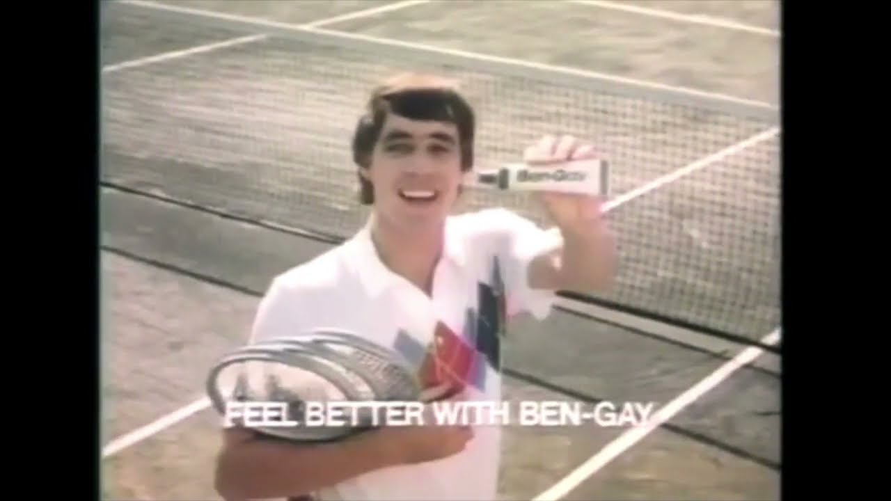 Ivan Lendl's Ben-Gay Commercial (1982)