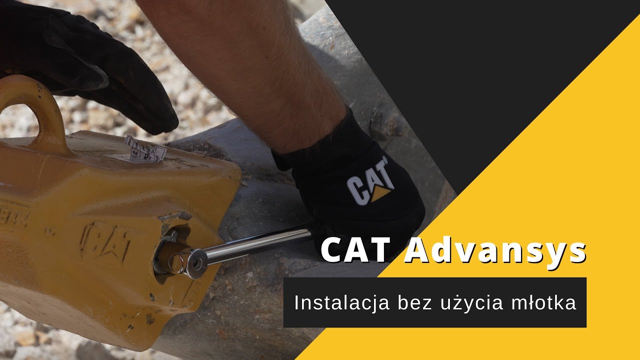 Najszybszy system wymiany zębów - Cat Advansys