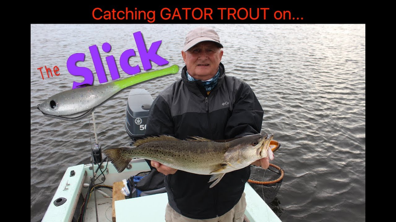 Catching Big Speckled Trout on The Slick!