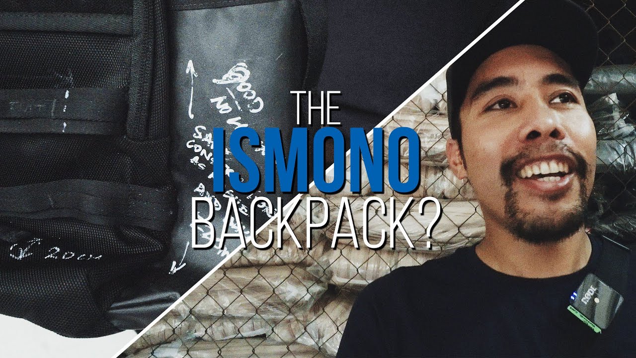 The ISMONO Backpack? Making my own bag. Episode 06