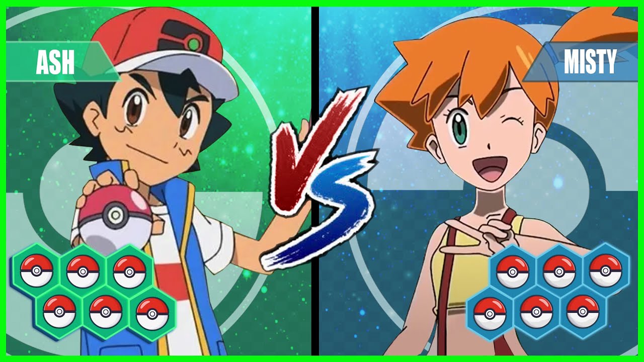 Pokemon Battle Pedia: Ash Vs Misty