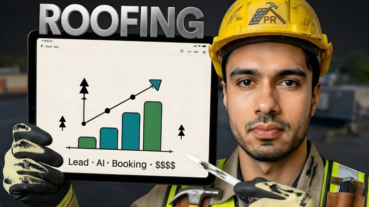 Я создал систему автоматизации на основе ИИ стоимостью 5000 долларов для кровельных компаний, кот...