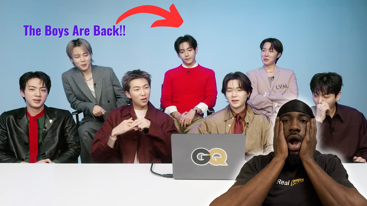 FIRST TIME Watching BTS Reply To Fans Online by GQ | The Boys Are Back!!