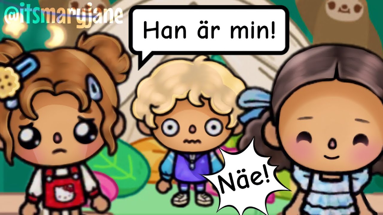 Olivias KÄRLEKS-DRAMA❤️// Toca Boca roleplay på svenska 🇸🇪 