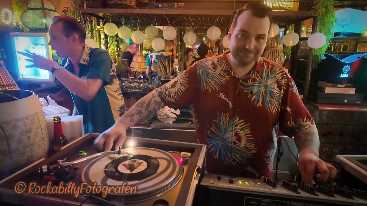 Pre Party at Budasbar in Calafell.. High Rock-A-Billy 2025 🌴🎶🎬✨