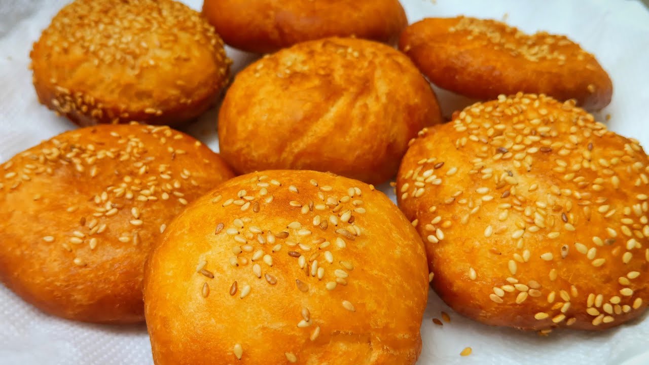 Eggless Burger Buns Recipe I Bakery style soft bun I Best eggless Hamburger Buns I Burger Bun recipe