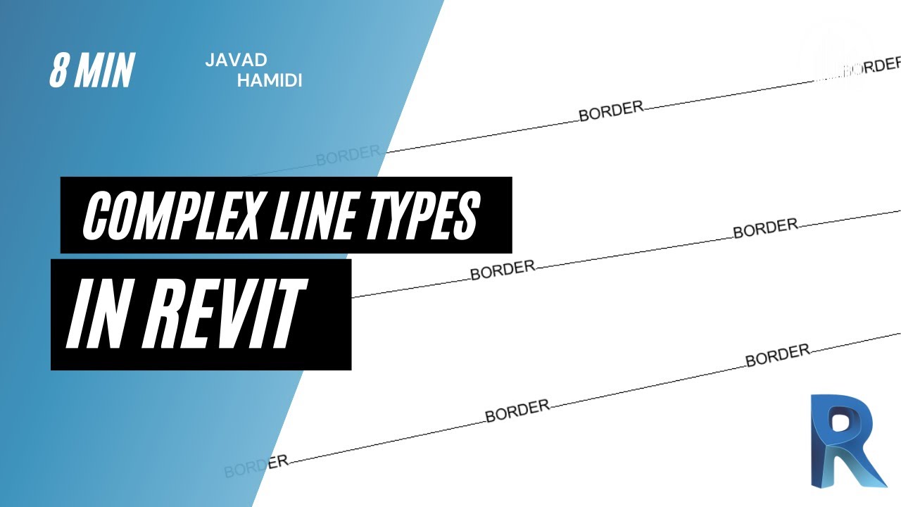 Сложный тип линии в Revit