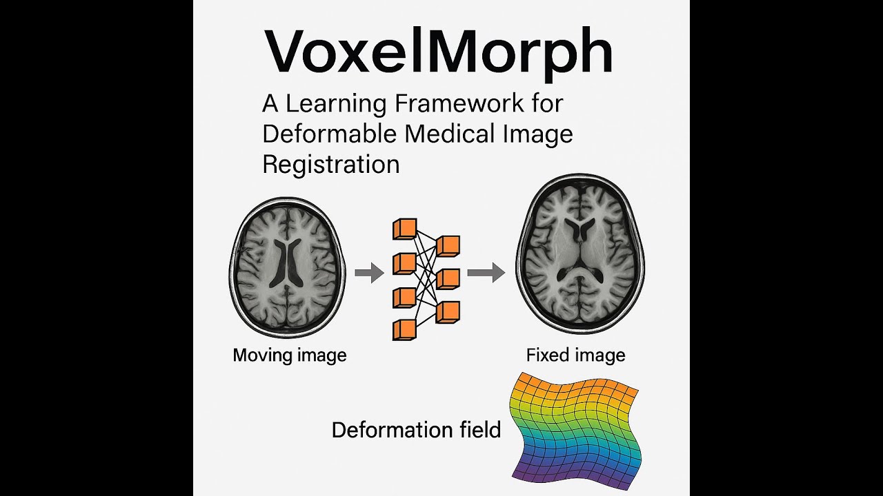 수시간 걸리던 MRI 정합을 1초 만에! VoxelMorph 혁신 공개  A Learning Framework for Deformable Medical Image