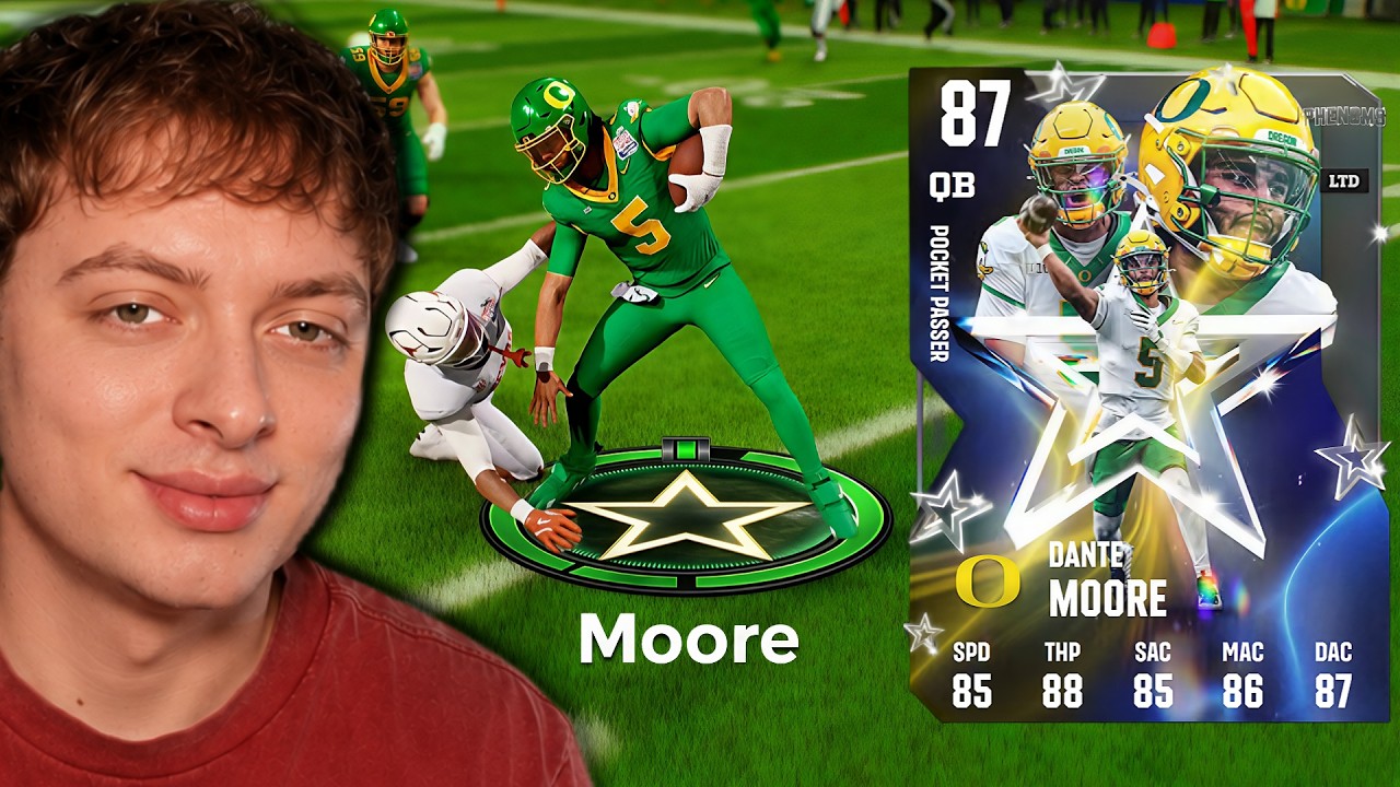 LTD Dante Moore Is a PROBLEM in College Football 27 Ultimate Team